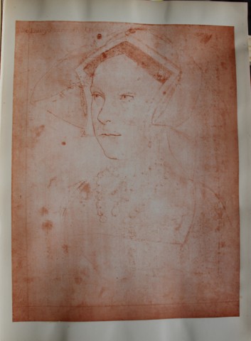 Hans Holbein - Queen Mary, daughter of Henry VIII 1877