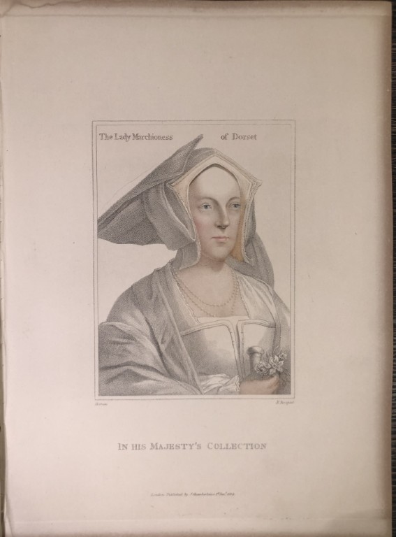 Portrait of Frances, Marchioness of Dorset by Hans Holbein 1812