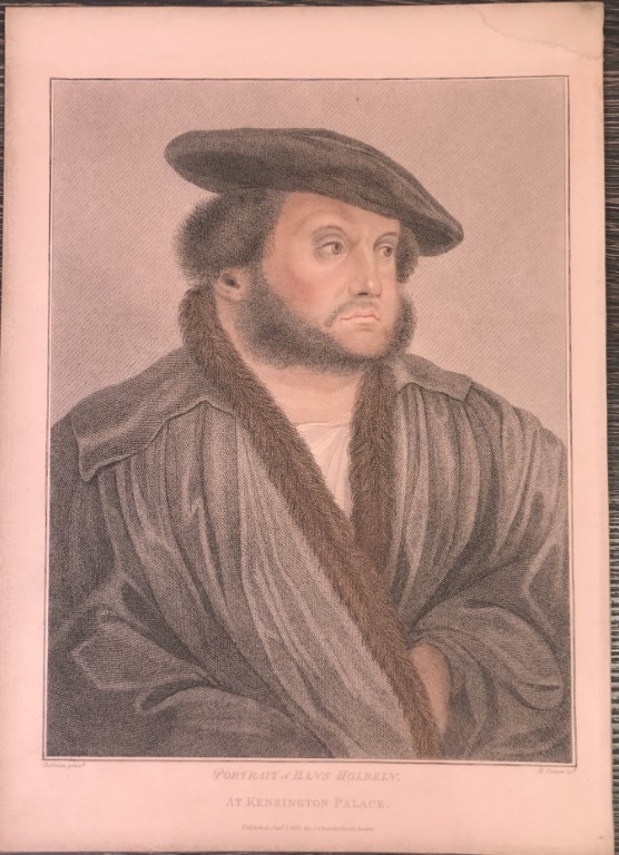 Self portrait of Hans Holbein 1812