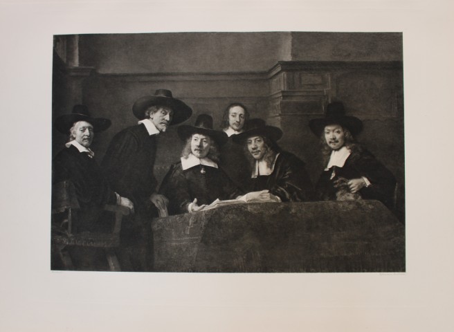 Rembrandt van Rijn - The Syndics 1903