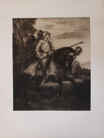 Titian - Portrait of Charles V 1903