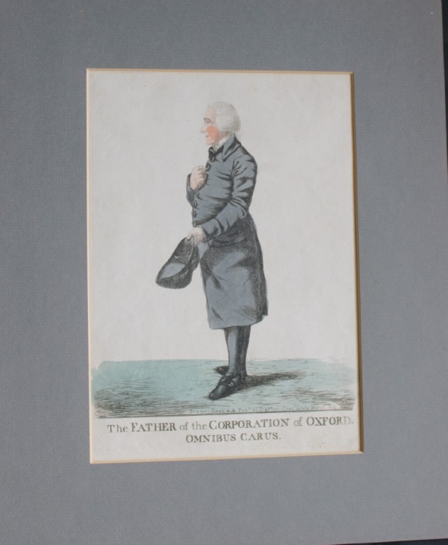 Robert Dighton - W Fletcher, Father of the Corporation of Oxford 1808