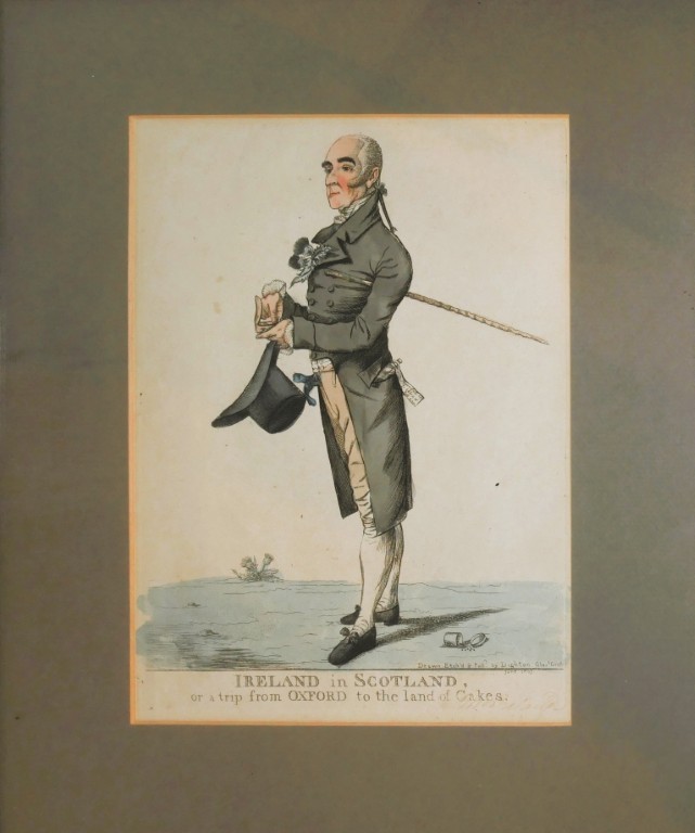 Robert Dighton - Ireland in Scotland, Oxford 1807