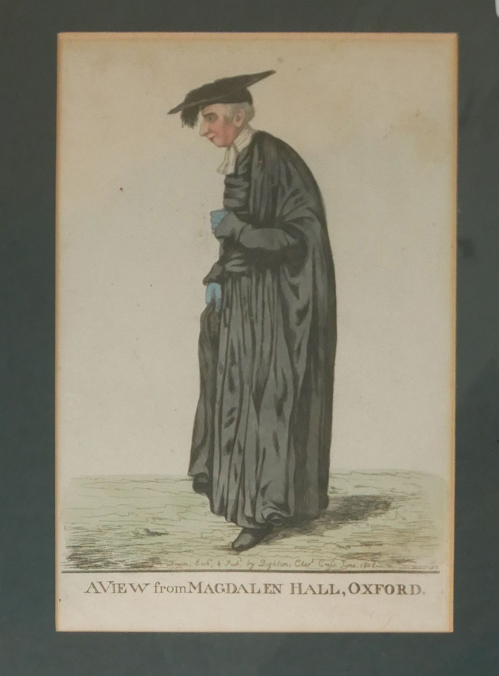 Robert Dighton - Dr Henry Ford, Magdalen Hall, Oxford 1808