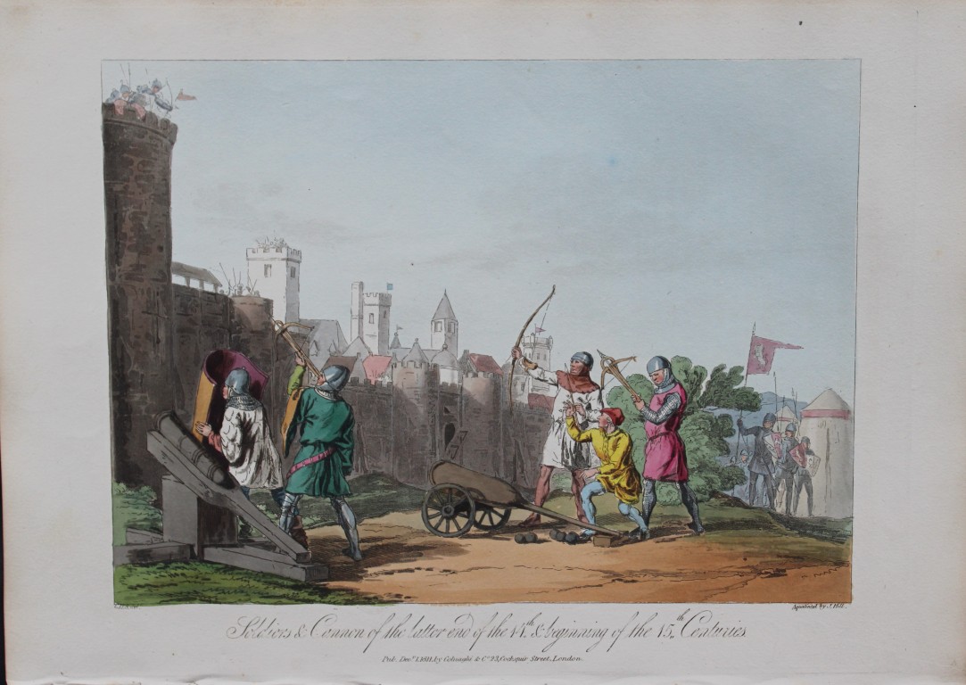 CH Smith -  Artillery and Crossbowmen 1814
