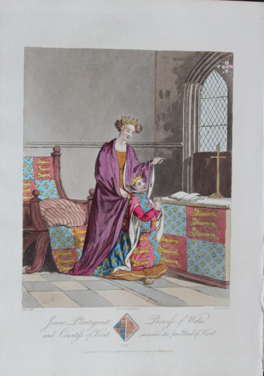 CH Smith -  Joan Plantagenet and King Richard II 1814
