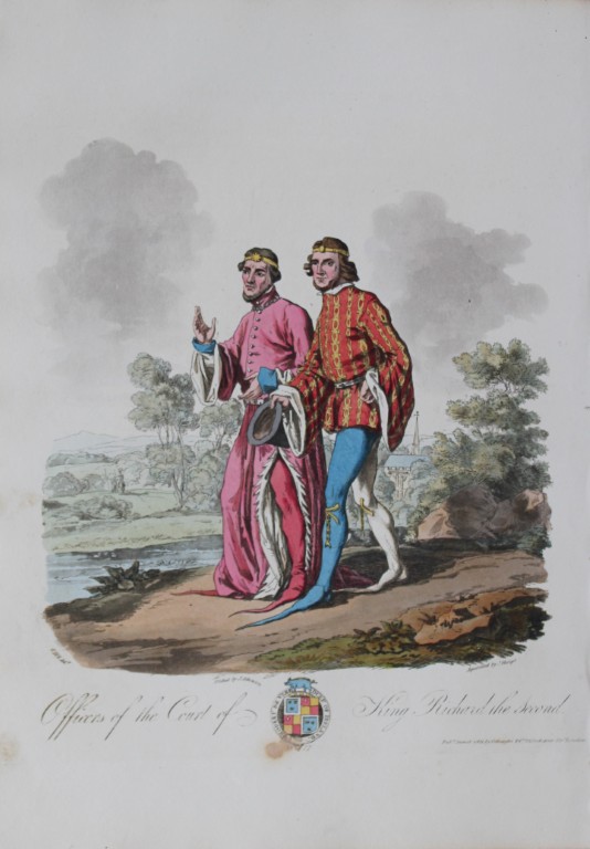 CH Smith -  Courtiers of King Richard II 1814