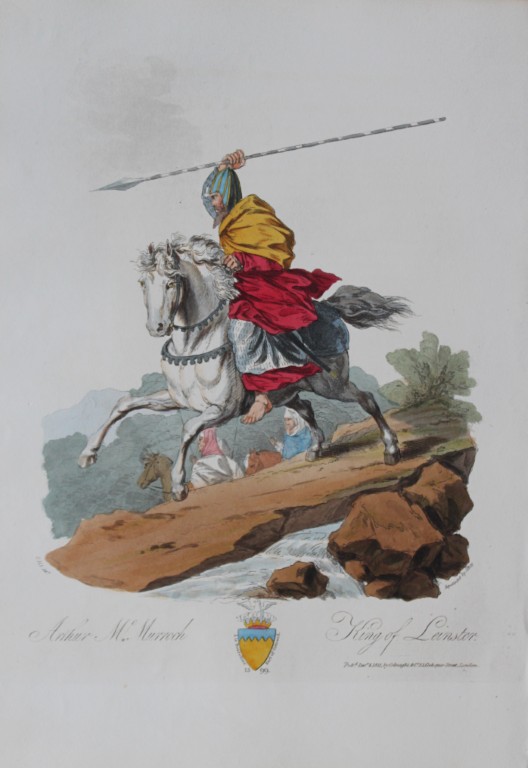 CH Smith -  Arthur Macmurroch King of Leinster 1814