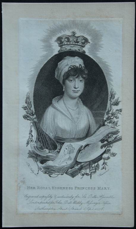 Sir W Beechey - HRH Princess Mary 1807