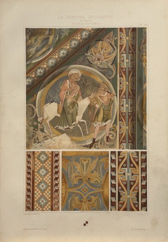 Gelis-Didot and Laffillee - Original decorative lithograph  1875