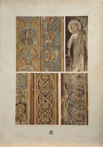 Gelis-Didot and Laffillee - Original decorative lithograph  1875