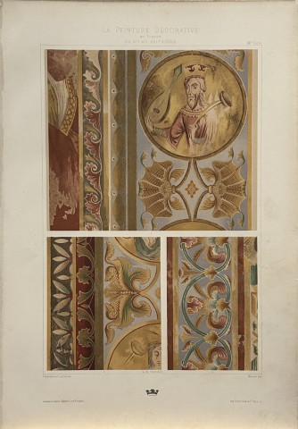 Gelis-Didot and Laffillee - Original decorative lithograph  1875