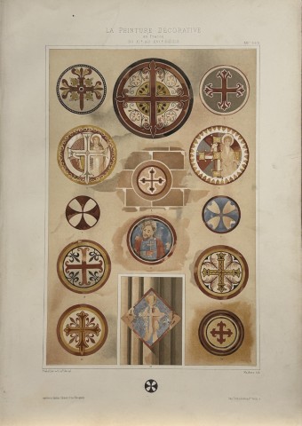 Gelis-Didot and Laffillee - Original decorative lithograph  1875