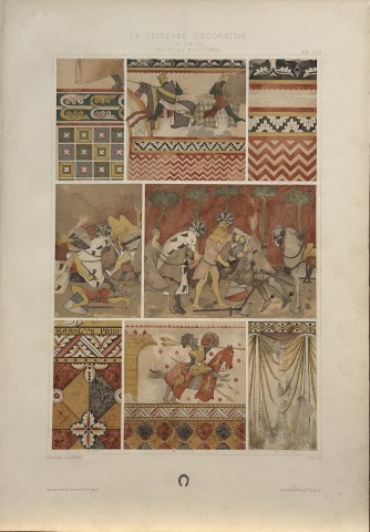 Gelis-Didot and Laffillee - Original decorative lithograph  1875