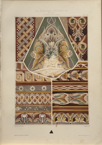 Gelis-Didot and Laffillee - Original decorative lithograph  1875