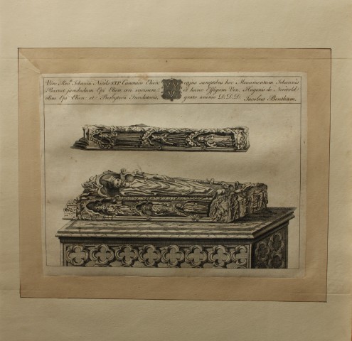 Dugdale - Monasticon Anglicanum engraved by Wenceslaus Hollar 1655
