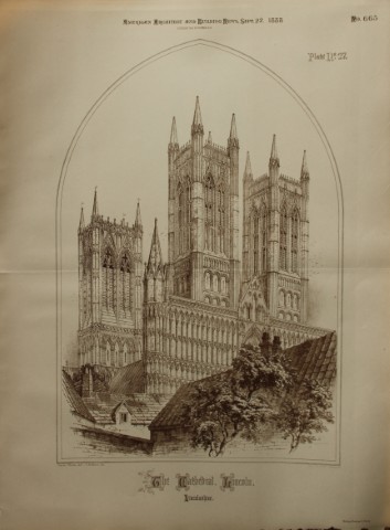 Charles Wickes - Lincoln Cathedral, Lincolnshire 1888