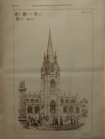 Charles Wickes - St Mary the Virgin, Oxford, Oxfordshire 1888