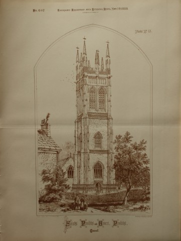 Charles Wickes -  St Probus and St Grace, Cornwall 1888