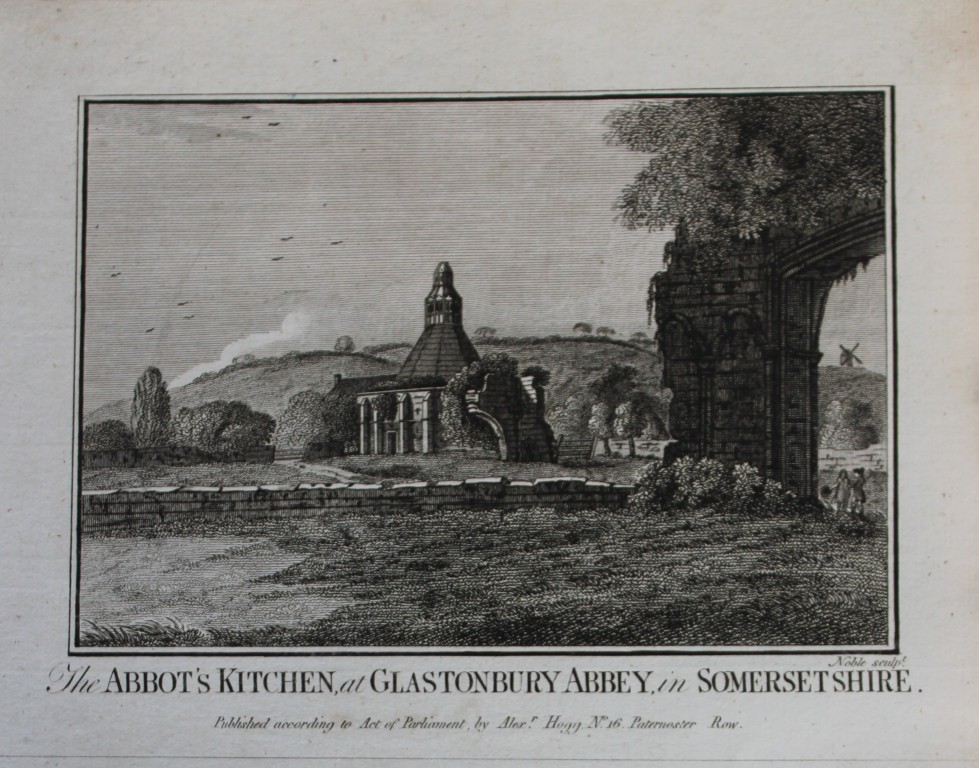 Alex Hogg - Abbot's Kitchen, Glastonbury Abbey, Somerset 1786