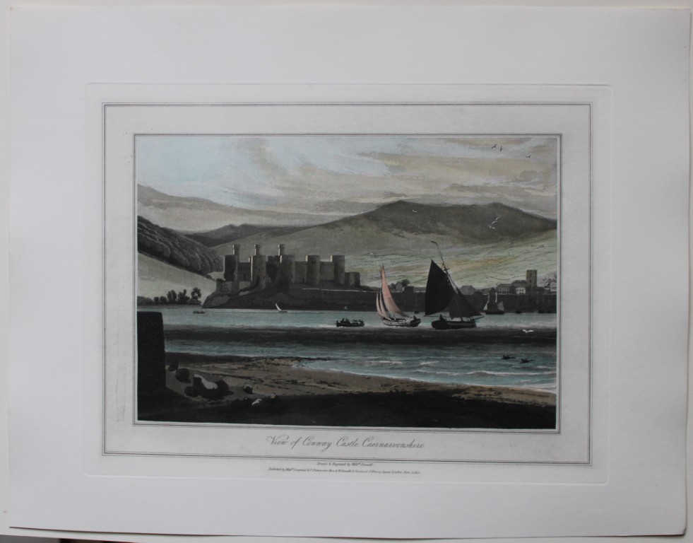 W Daniell - Conway Castle c1820