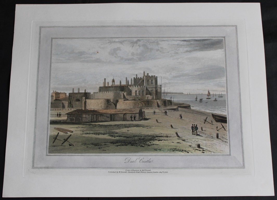 W Daniell - Deal Castle Kent c1820