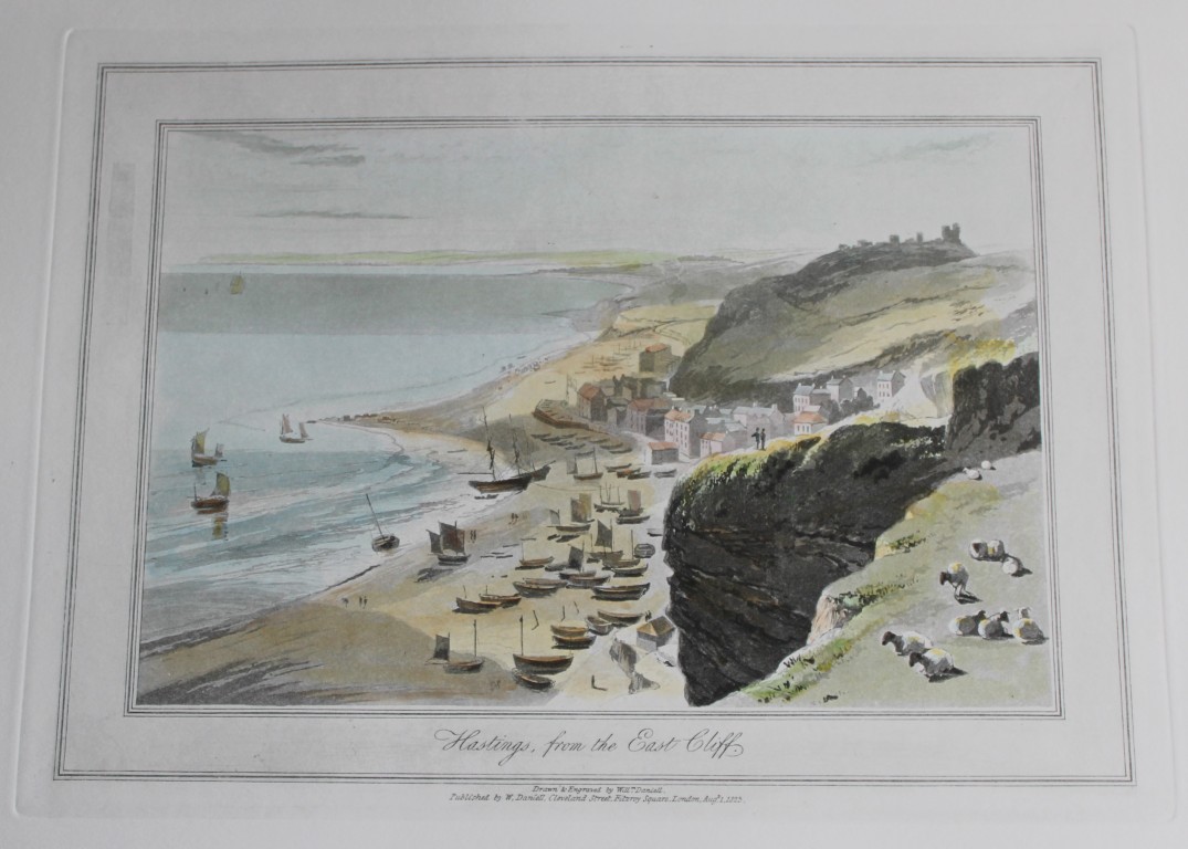 W Daniell - Hastings, Sussex c1820