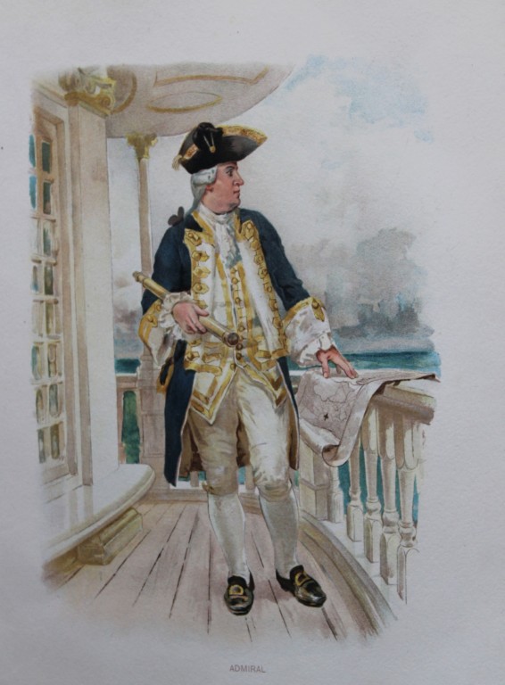 WC Symons - Admiral (18th Century) 1890