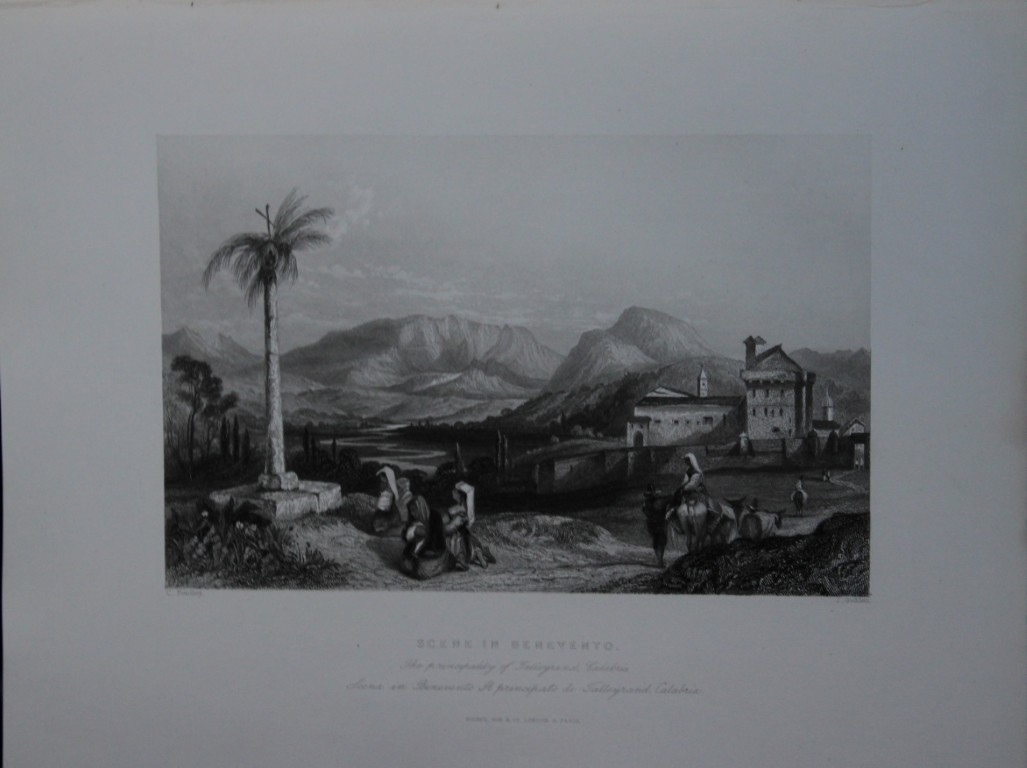 Rev Wright - Scene in Benevento 1839