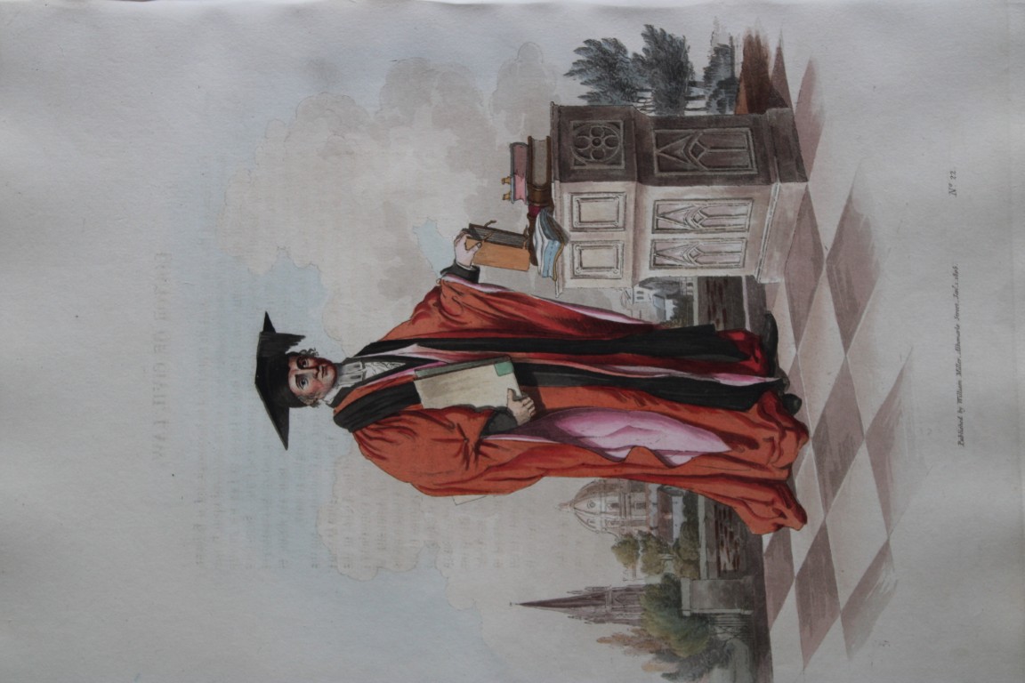 Doctor of Laws by WH Pyne 1808