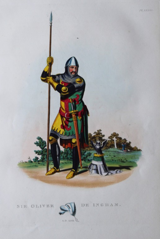 Sir Oliver de Ingham by Samuel Meyrick 1842