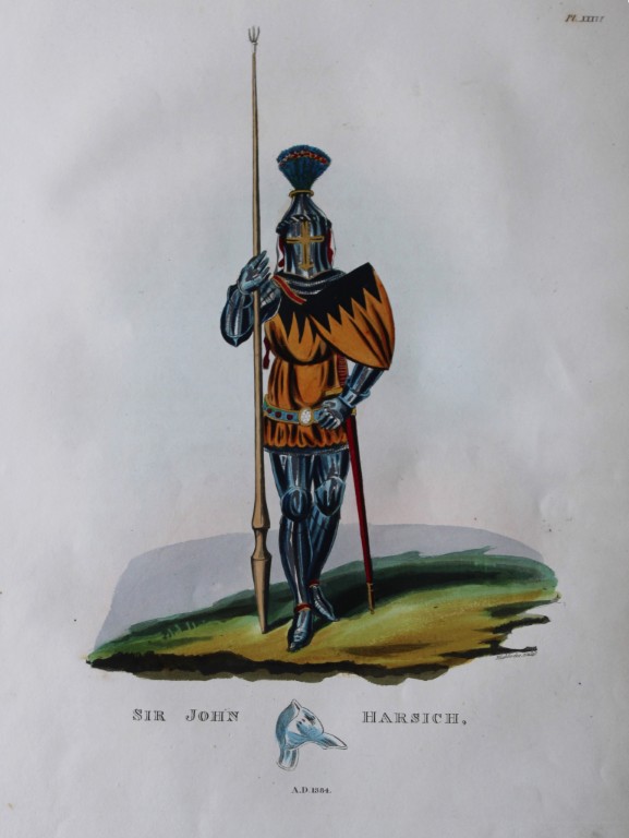 Sir John Harsich by Samuel Meyrick 1842