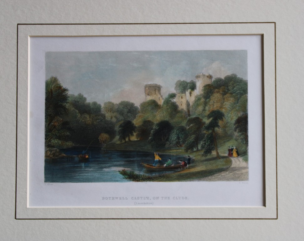 Thomas Allom - Bothwell Castle on the Clyde engraved by H Wallis 1837