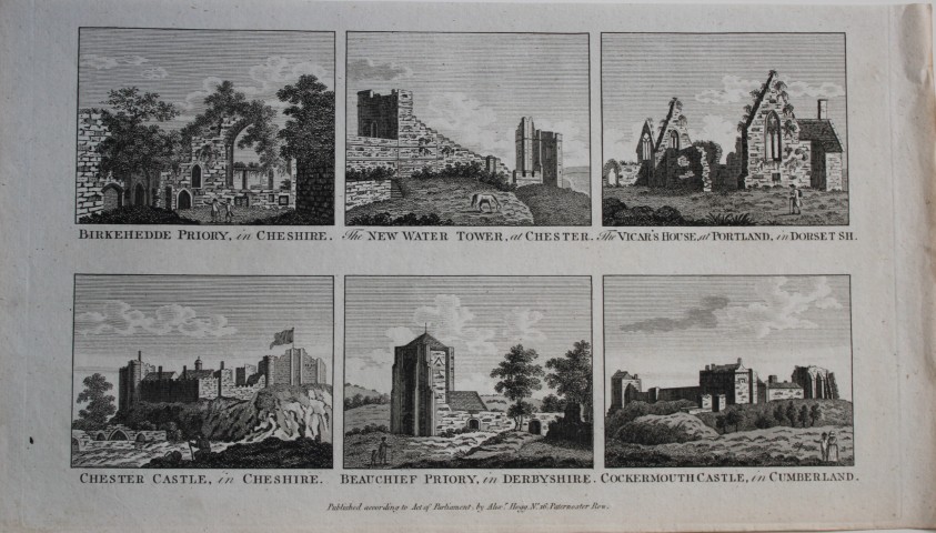 Alex Hogg -  Castles and Priories in England 1786