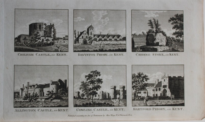 Alex Hogg -  Castles and Priories in England 1786