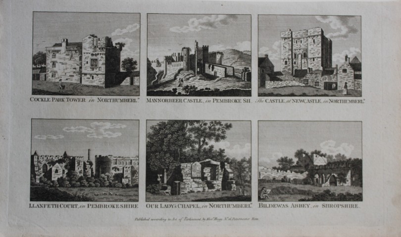 Alex Hogg - Castles and Abbeys in England 1786