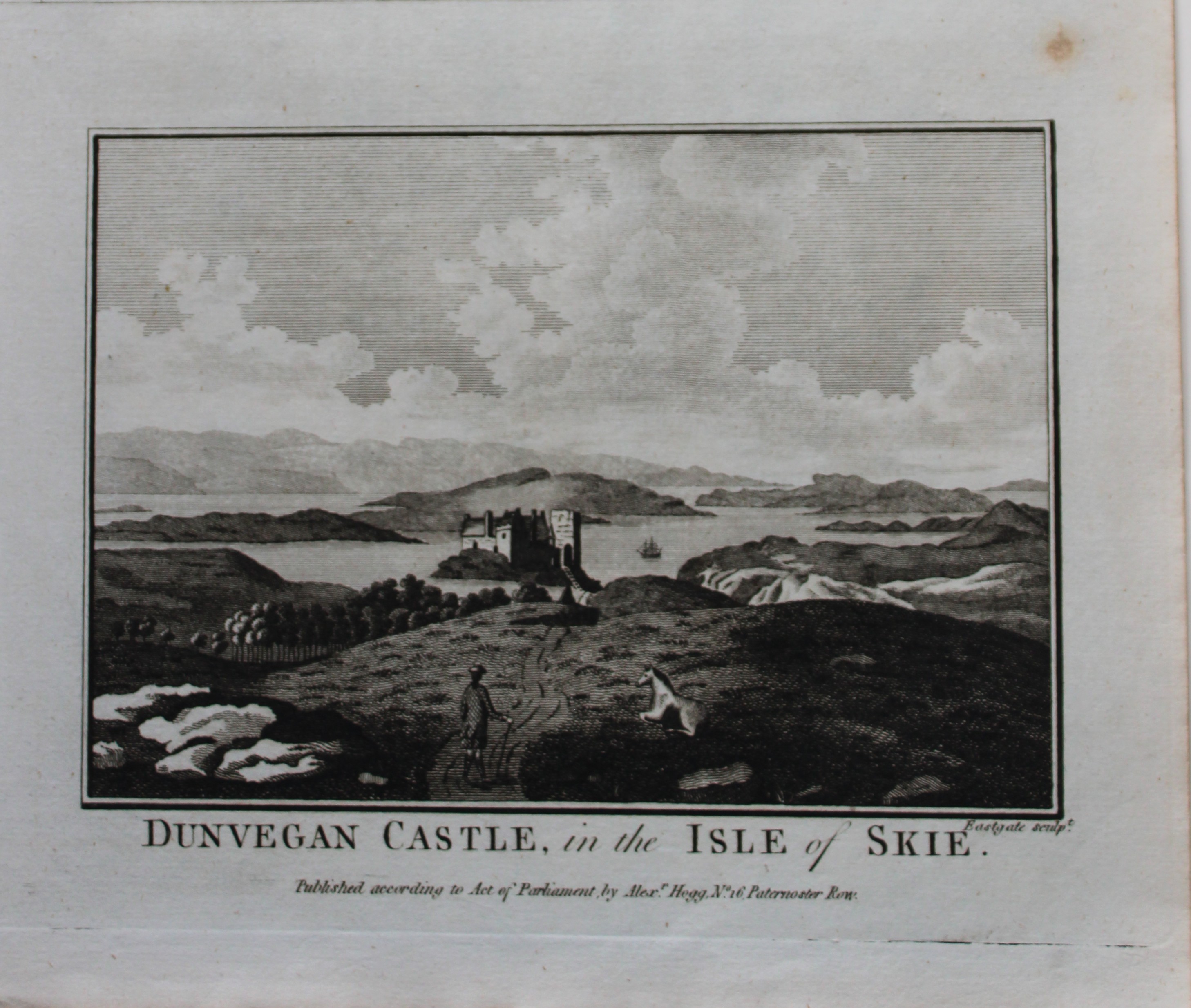 Alex Hogg - Dunvegan Castle, Isle of Skie, Scotland 1786