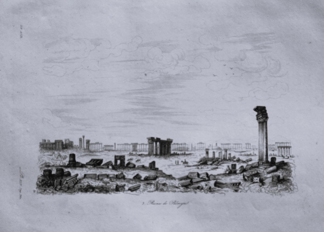 Julien Boilly - Engraving of People and  Views in Asia 1839