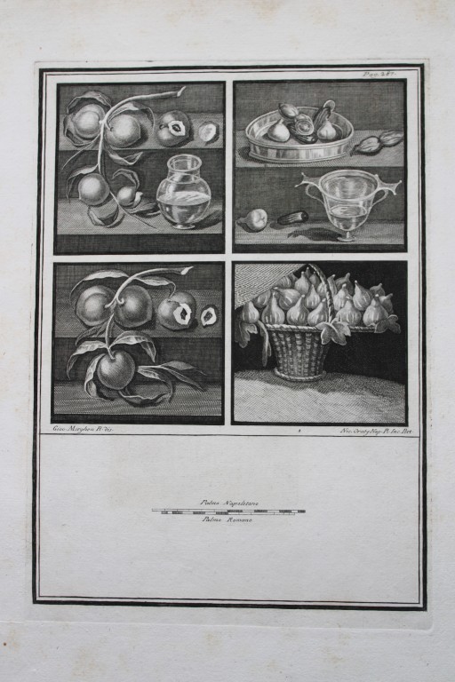 Giovanni Morghen - Antiquities of Herculaneum engraving 1752