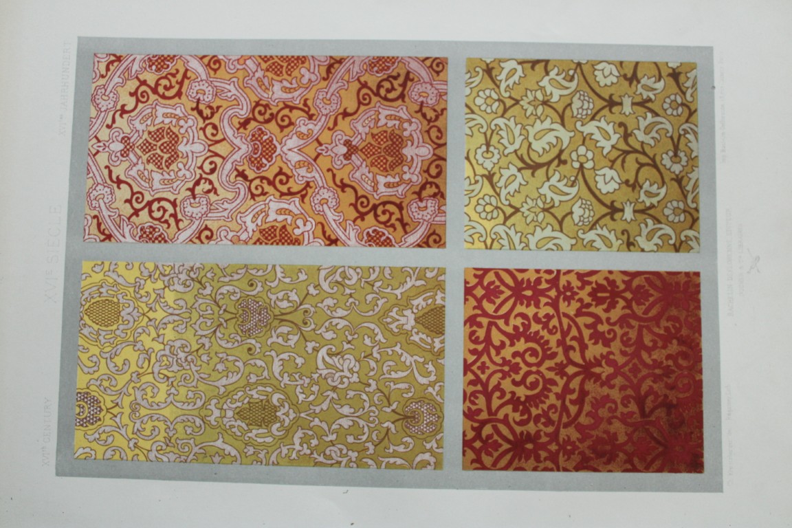Dupont-Auberville - Chromolithograph of decorative art 1881