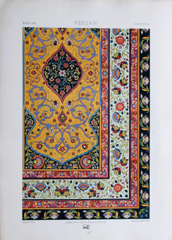 Dupont-Auberville - Chromolithograph of decorative art 1881