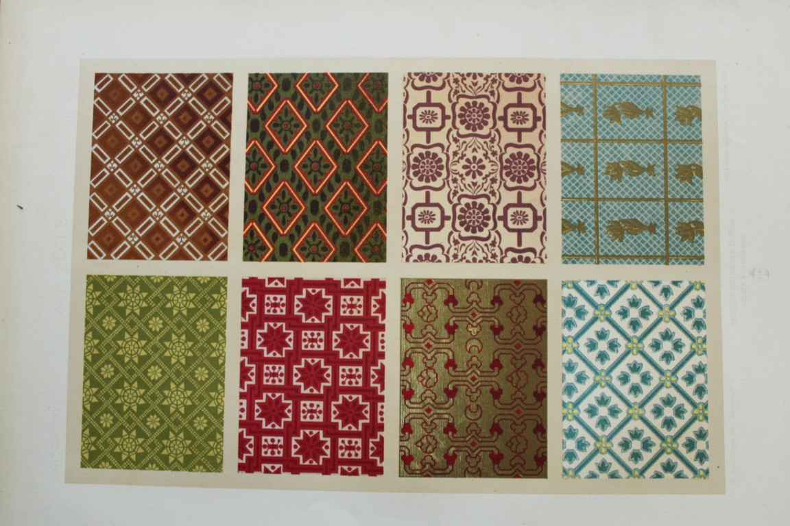 Dupont-Auberville - Chromolithograph of decorative art 1881