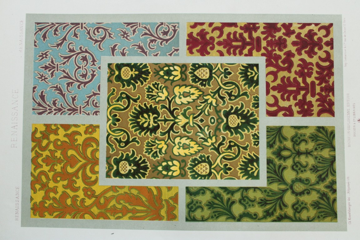 Dupont-Auberville - Chromolithograph of decorative art 1881