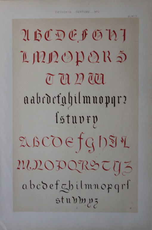 Tymms and Digby Wyatt - Chromolithograph from the Art of Illuminating 1860