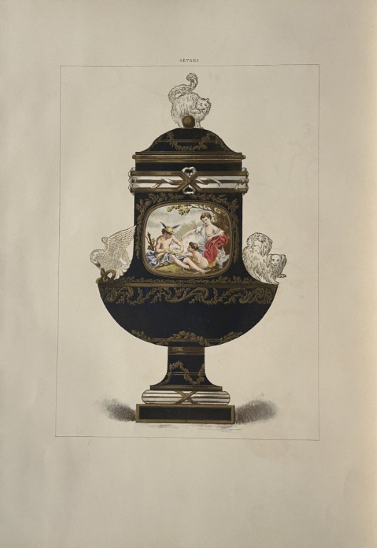 Edouard Garnier - Beautiful print of Soft Porcelain of Sevres 1892