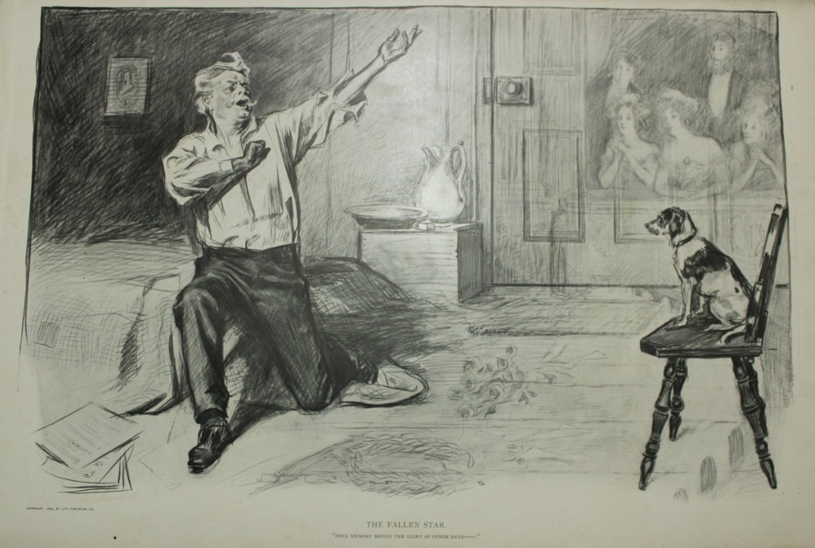 Charles Dana Gibson - 5 prints from Americans 1900