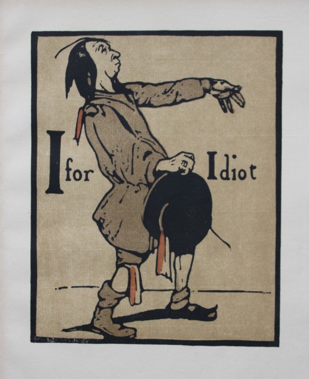 William Nicholson - I is for Idiot 1898