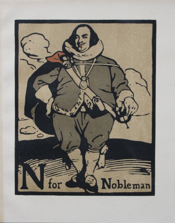 William Nicholson - N is for Nobleman 1898