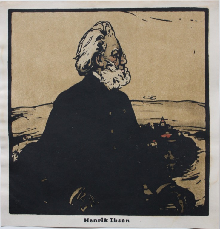 William Nicholson - Henrik Ibsen 1901