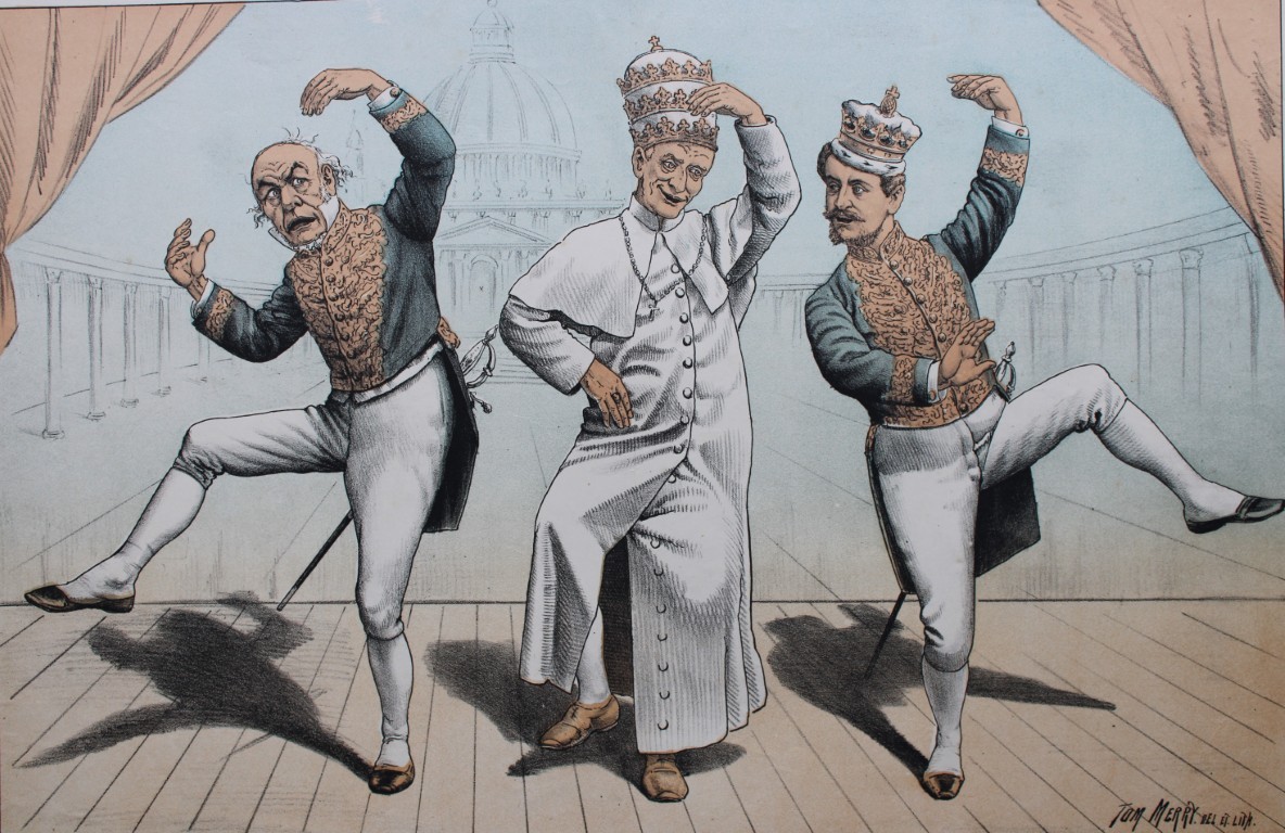 Tom Merry political cartoon - Oh The Jubilee 1887